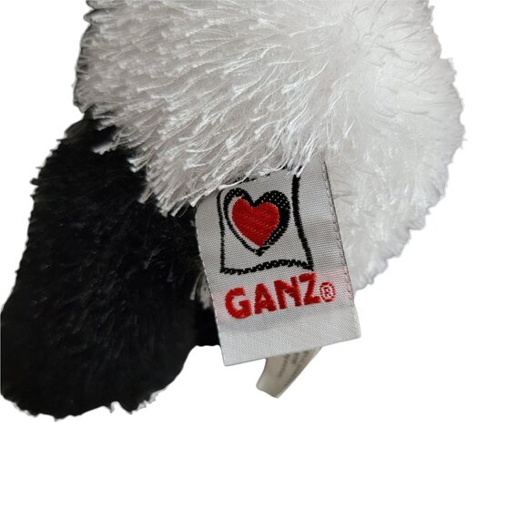 Ganz Webkinz Panda Bear Plush Shaggy Black White Stuffed Animal HM111 NO CODE - Picture 4 of 5